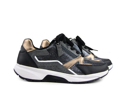 Gabor Gabor Rolling Soft Sneaker Anthrazit Schwarz Gabor Gabor Rolling Soft Sneaker Anthrazit Schwarz