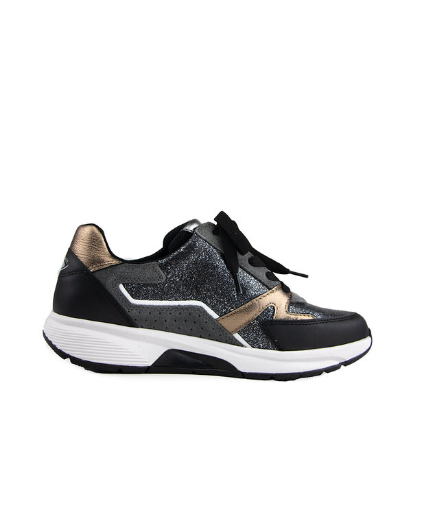 Gabor Rolling Soft Sneaker Anthrazit Schwarz