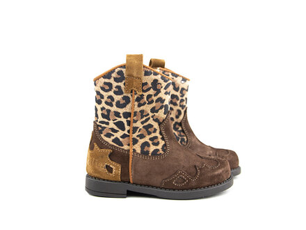 CLIC Clic Western Laarsje Leopardo Marron Whisky CLIC Clic Western Laarsje Leopardo Marron Whisky