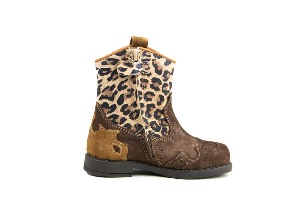 CLIC Clic Western Laarsje Leopardo Marron Whisky