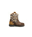 Clic Western Laarsje Leopardo Marron Whisky