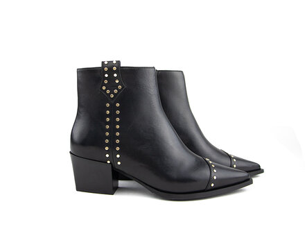 Via Vai Via Vai Enkellaars Kate Brandy Santiago Nero Via Vai Via Vai Enkellaars Kate Brandy Santiago Nero