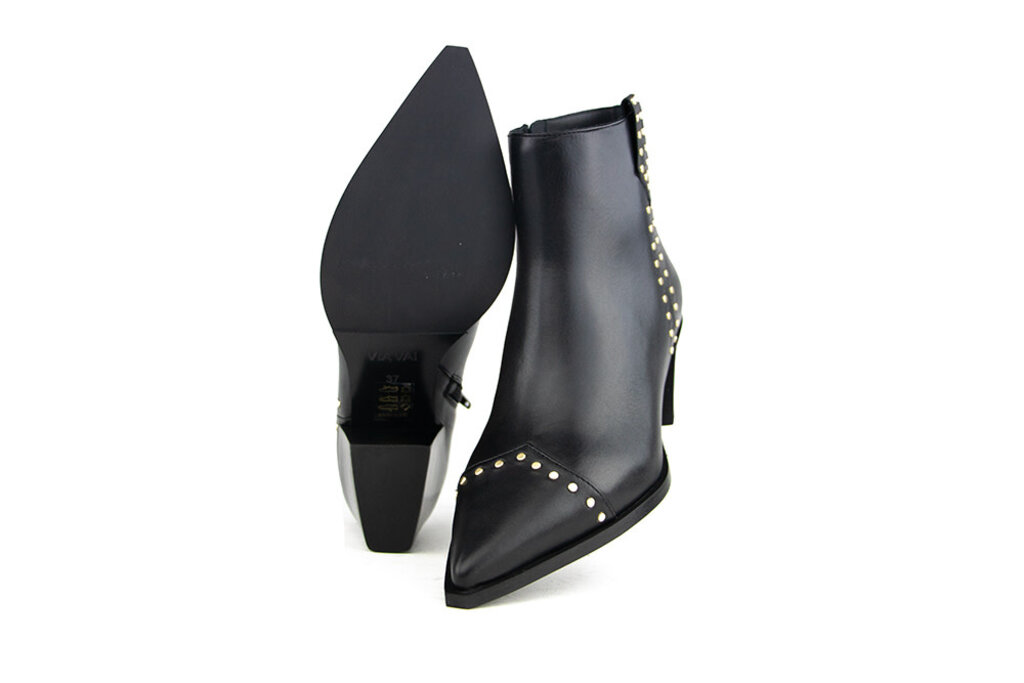 Via Vai Via Vai Enkellaars Kate Brandy Santiago Nero