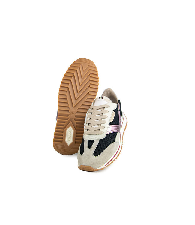 Via Vai Sneaker Mikki Natalia Dragon Combi Nero