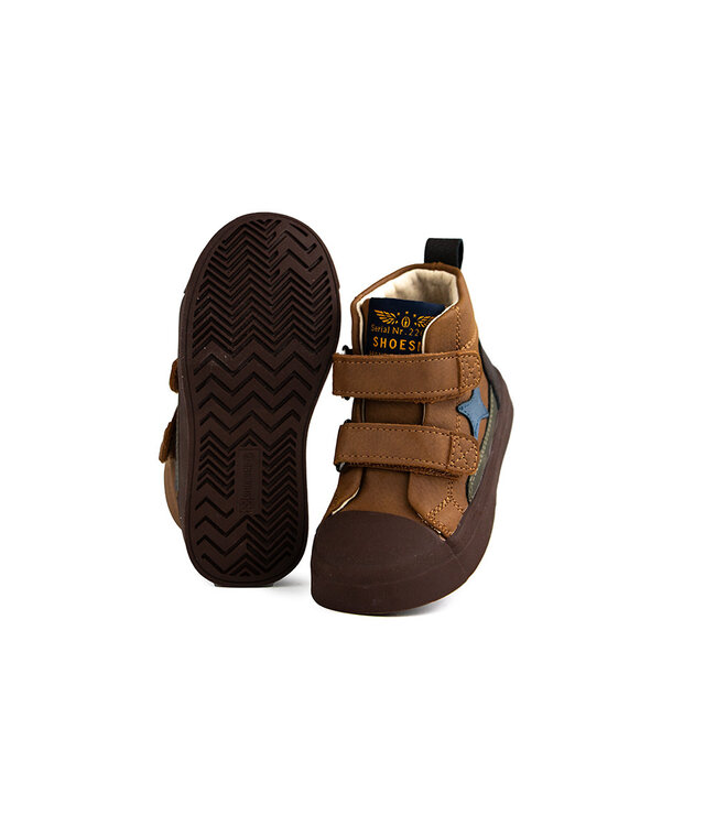 Shoesme Klittenband Sneaker Cognac