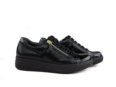 Durea Durea Sneaker Zwart Lak K Durea Durea Sneaker Zwart Lak K