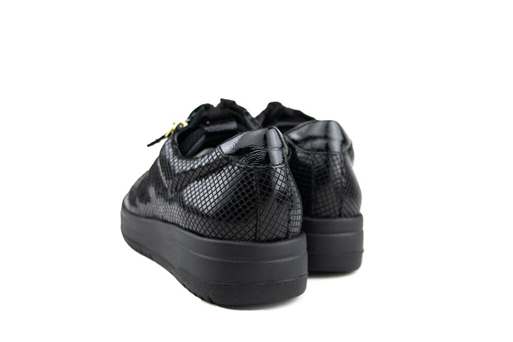 Durea Durea Sneaker Zwart Lak