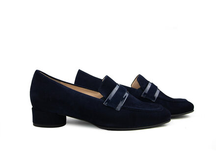 Hassia Hassia Pump Roma Blue Combi H Hassia Hassia Pump Roma Blue Combi H