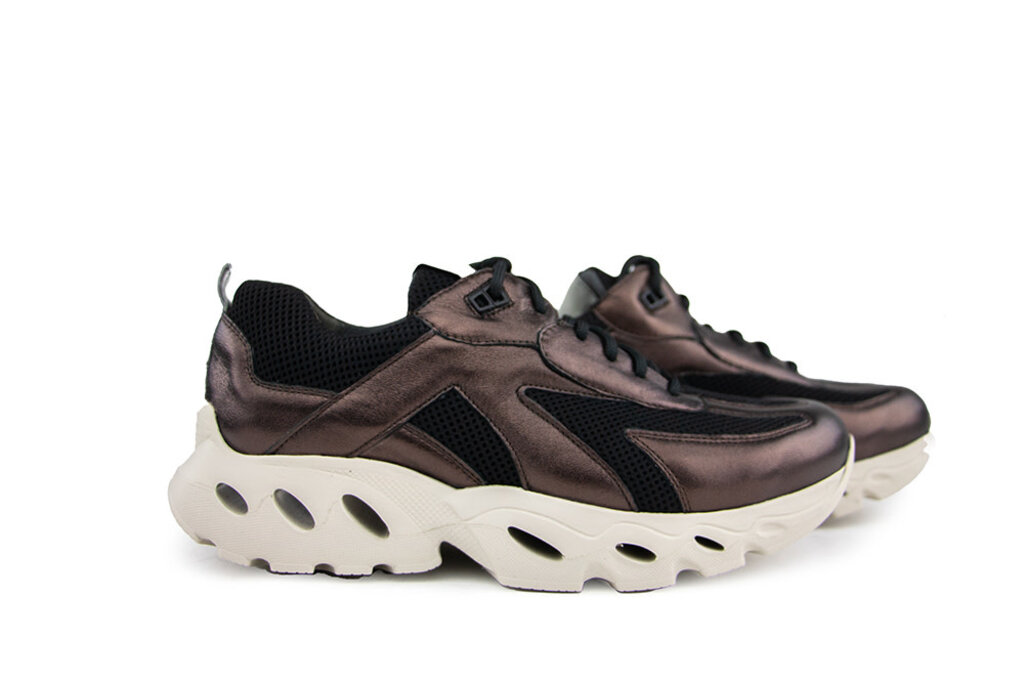 Durea Durea Flow Motion Sneaker Brons Zwart