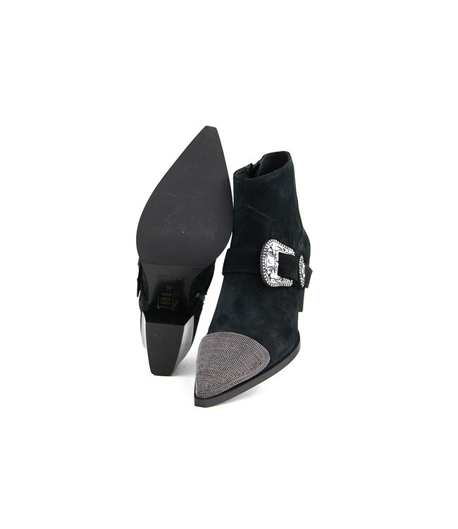 Via Vai Enkellaars Kate Jemma Sierra Nero