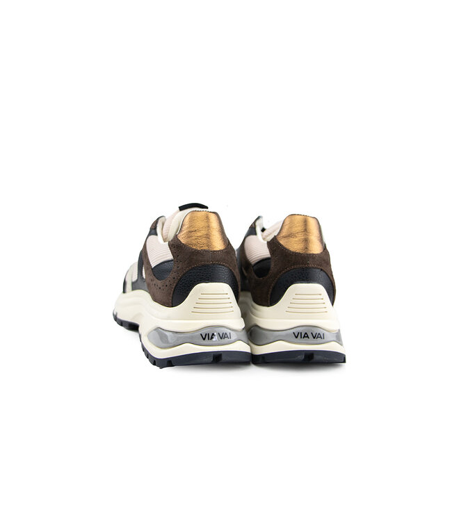 Via Vai Sneaker Liz Curtis Vitello Combi Nero