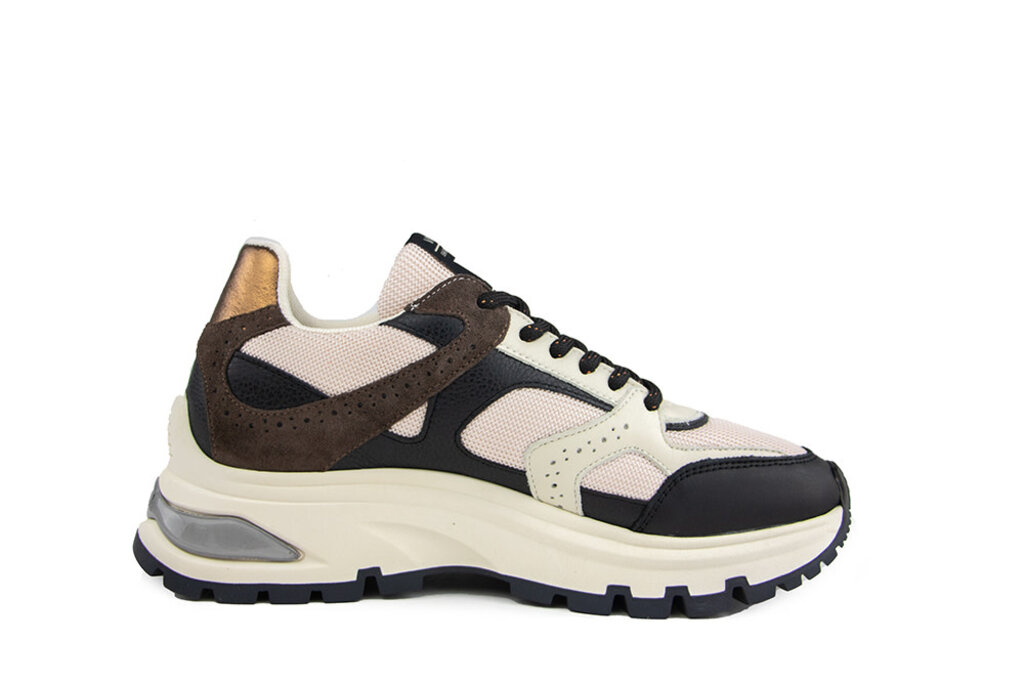 Via Vai Via Vai Sneaker Liz Curtis Vitello Combi Nero