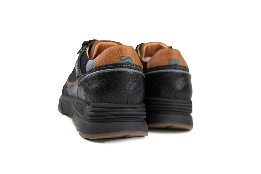 Australian Australian Sneaker Connery H Black Cognac