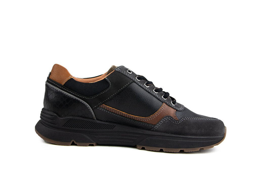 Australian Australian Sneaker Connery H Black Cognac
