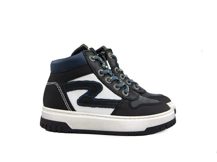 Develab Develab Hoge Sneaker Blue Combi Develab Develab Hoge Sneaker Blue Combi