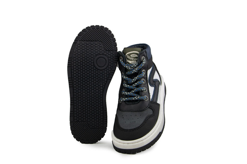 Develab Develab Hoge Sneaker Blue Combi
