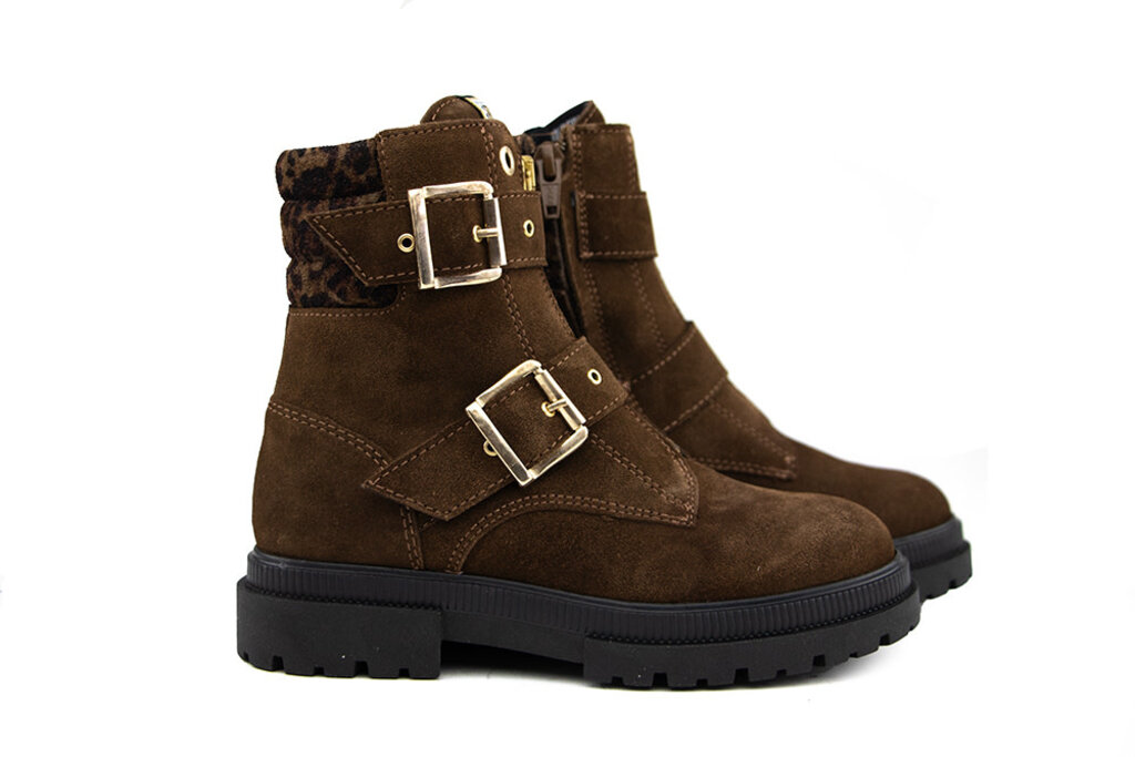 Red-Rag Red Rag Bikerboot Beige Combi