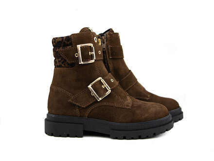 Red-Rag Red Rag Bikerboot Beige Combi