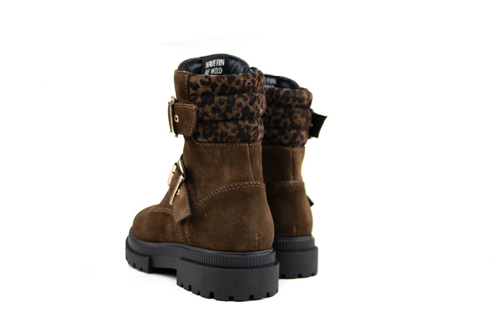 Red-Rag Red Rag Bikerboot Beige Combi