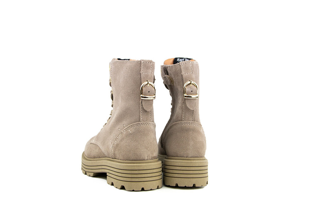 Red-Rag Red Rag Veterboot Taupe Suede