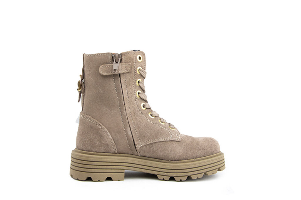 Red-Rag Red Rag Veterboot Taupe Suede