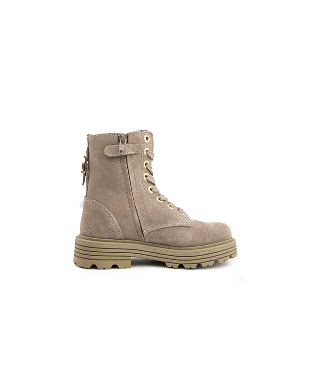 Red Rag Veterboot Taupe Suede