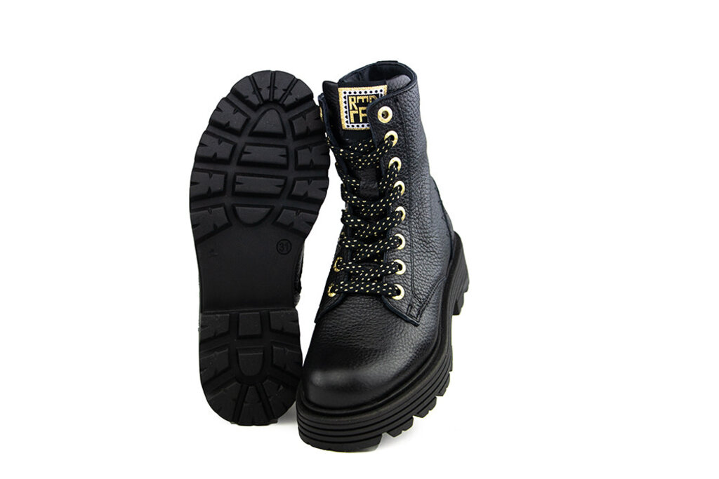 Red-Rag Red Rag Veterboot Black Nappa