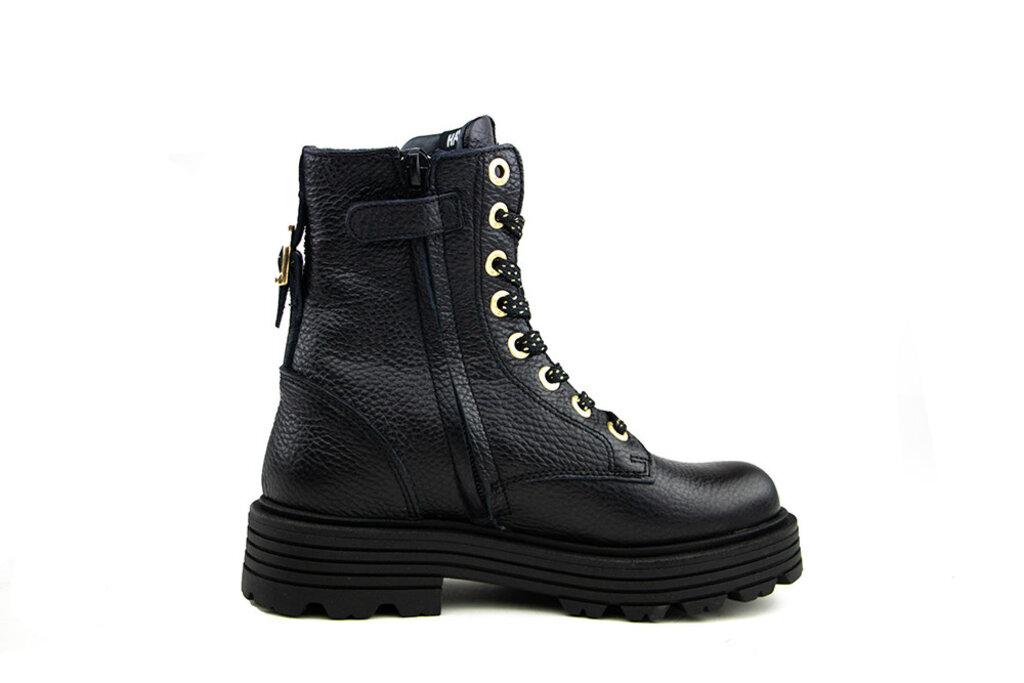 Red-Rag Red Rag Veterboot Black Nappa