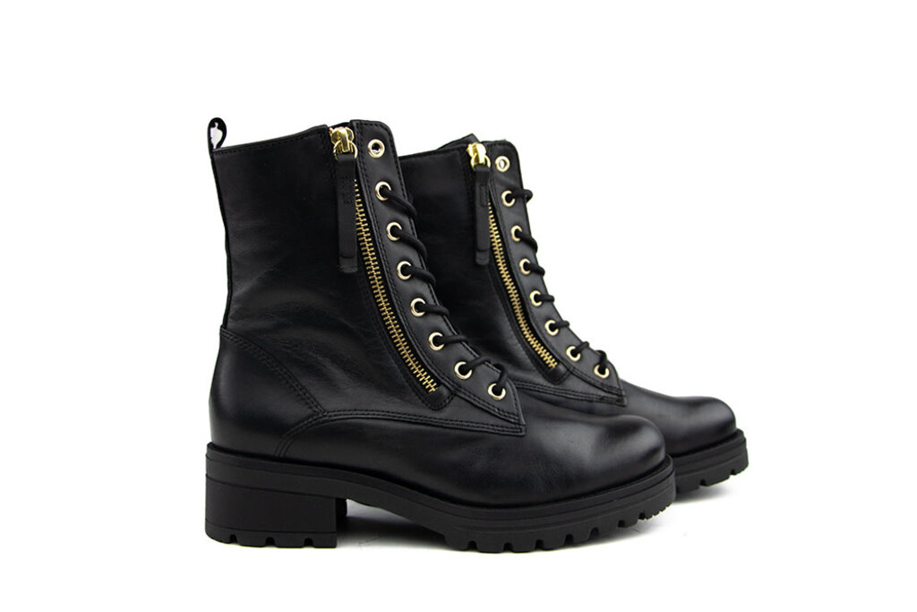 Gabor Gabor Veterboot Schwarz Gold