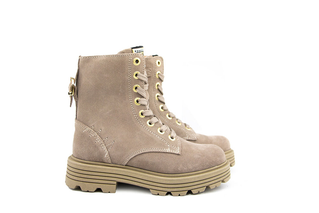 Red-Rag Red Rag Veterboot Taupe Suede