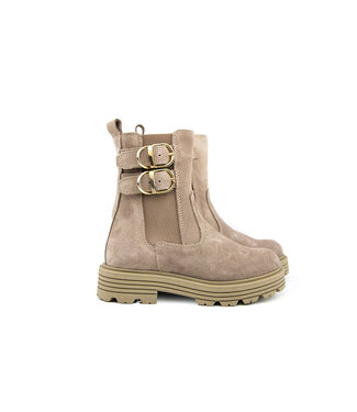 Red-Rag Red Rag Laars Taupe Suede