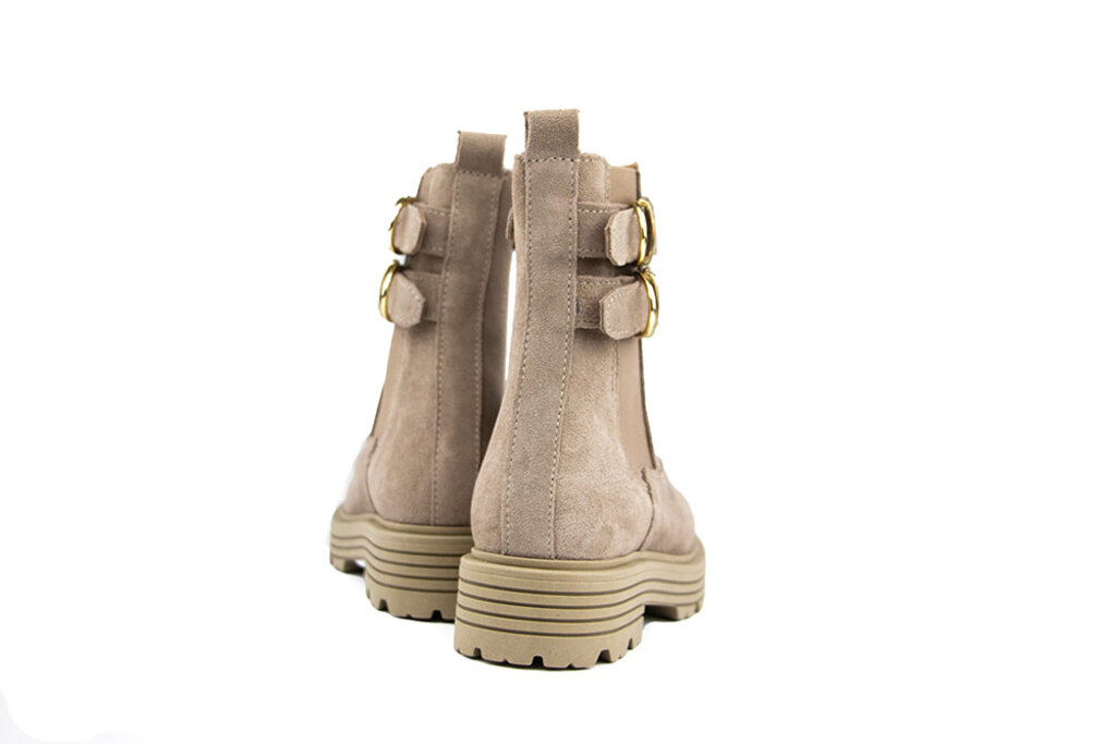 Red-Rag Red Rag Laars Taupe Suede