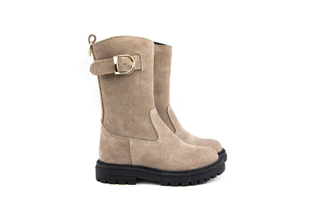Red-Rag Red Rag Laars Taupe Suede