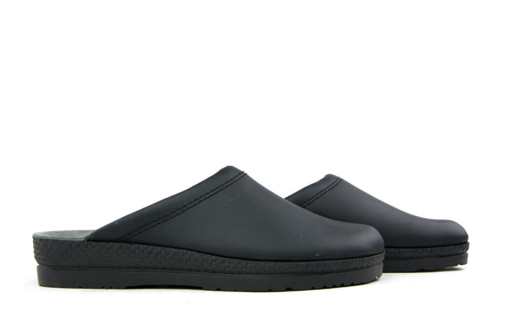 Rohde Rohde Slippers Black Leather