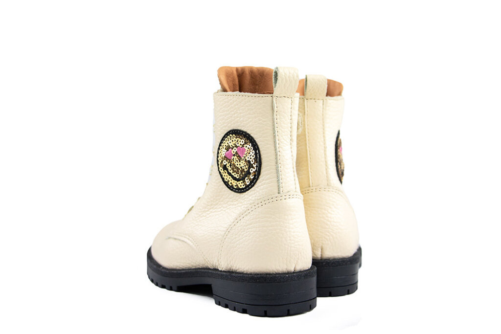 Develab Develab Veterboot Beige Nappa Smiley