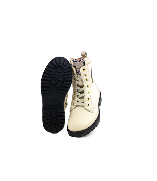 Develab Veterboot Beige Nappa Smiley