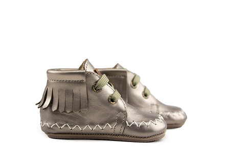 Shoesme Shoesme Babyproof Veter Franje Champagne Shoesme Shoesme Babyproof Veter Franje Champagne