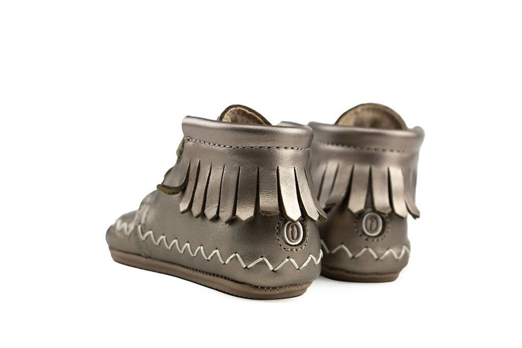 Shoesme Shoesme Babyproof Veter Franje Champagne