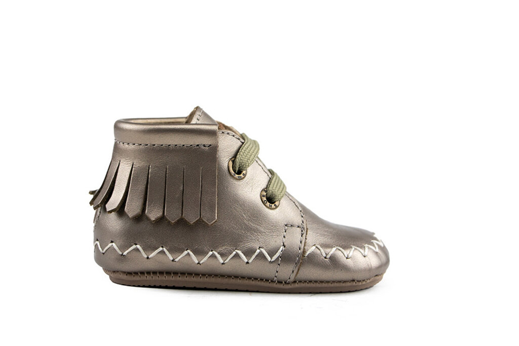Shoesme Shoesme Babyproof Veter Franje Champagne