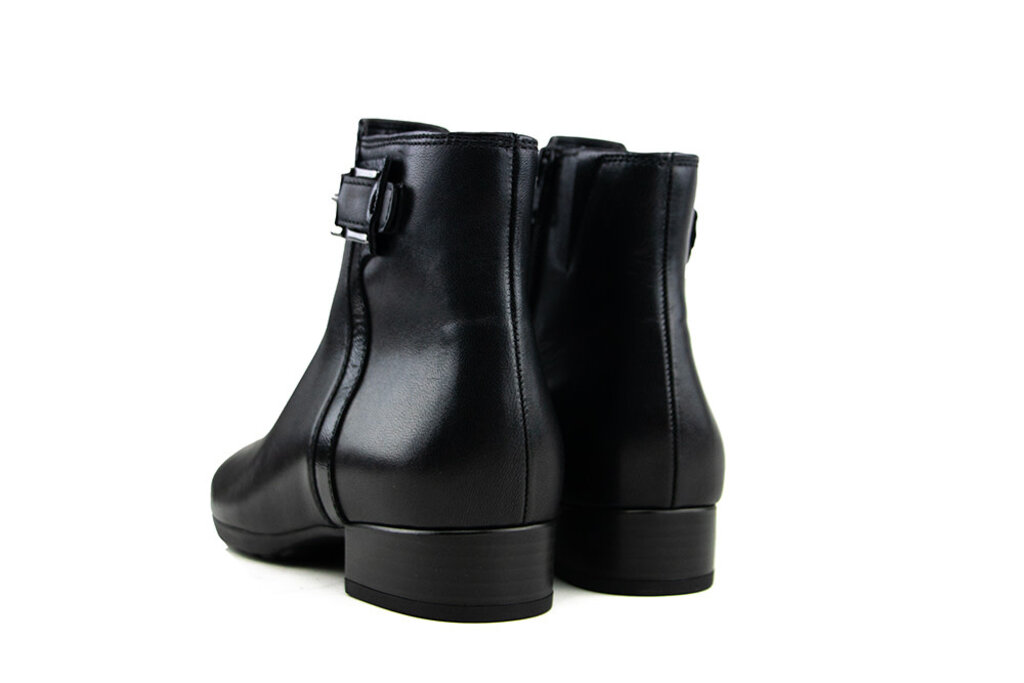 Gabor Gabor Enkellaars Schwarz Nappa