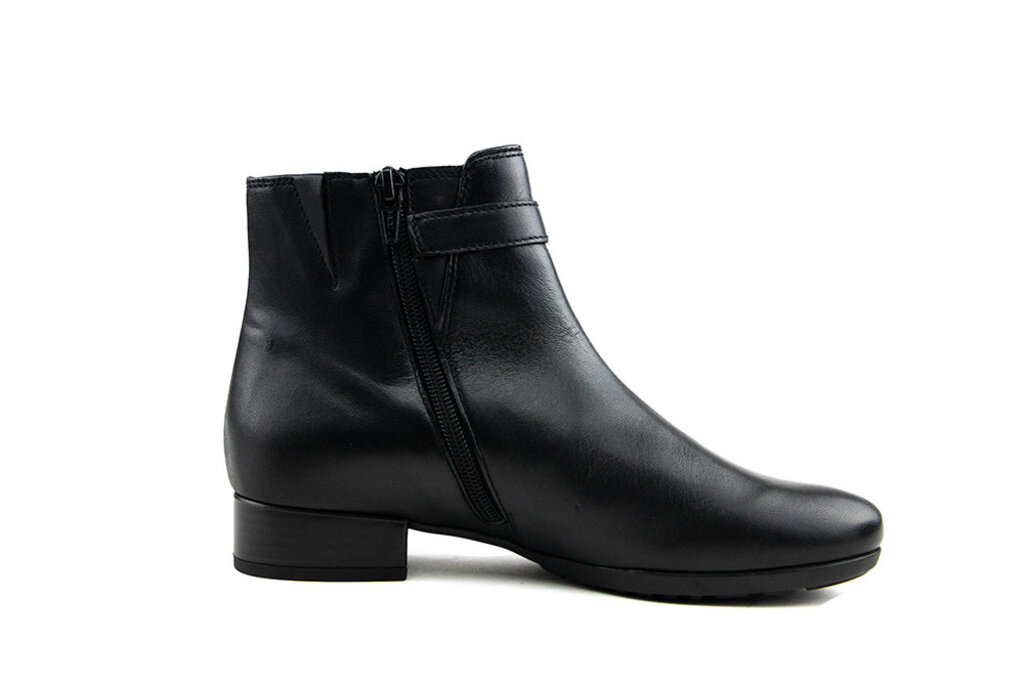 Gabor Gabor Enkellaars Schwarz Nappa