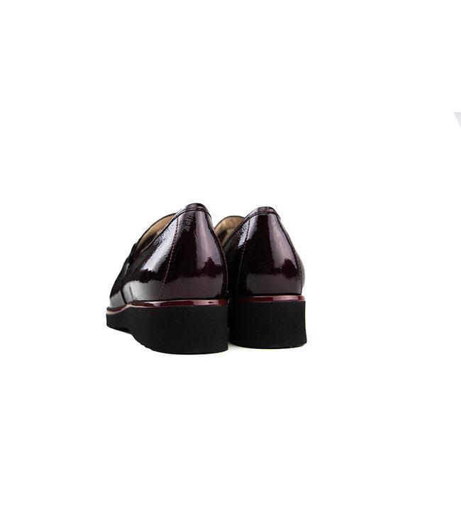 Hassia Loafer Sevilla Cabernet Metallic Wetlack