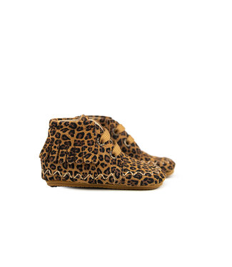 Shoesme Shoesme Babyproof Veter Franje Leopard