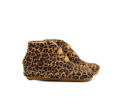 Shoesme Shoesme Babyproof Veter Franje Leopard Shoesme Shoesme Babyproof Veter Franje Leopard