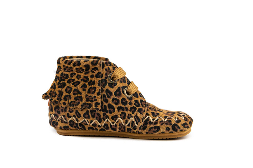Shoesme Shoesme Babyproof Veter Franje Leopard