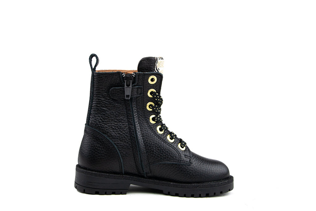 Develab Develab Veterboot Black Nappa Smiley
