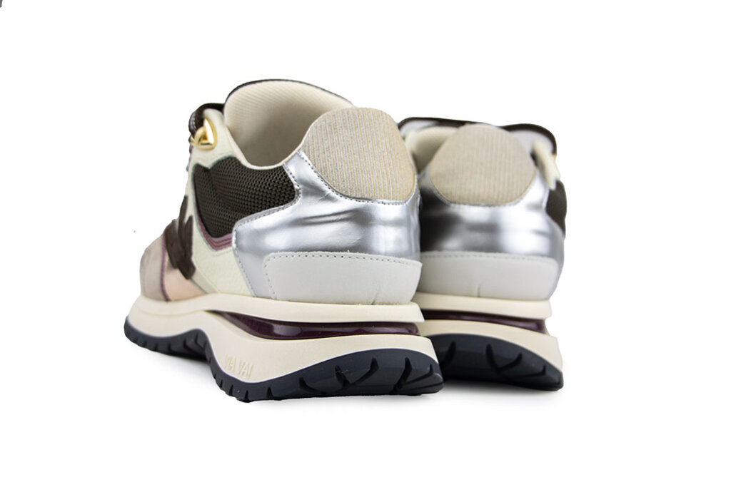 Via Vai Via Vai Sneaker Usher Davina Metallic Combi Corvino