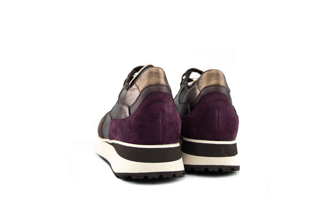 Footnotes Footnotes Sneaker Esmee Brown Metallic