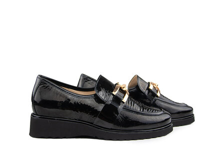 Hassia Hassia Loafer Sevilla Schwarz Wetlack H Hassia Hassia Loafer Sevilla Schwarz Wetlack H