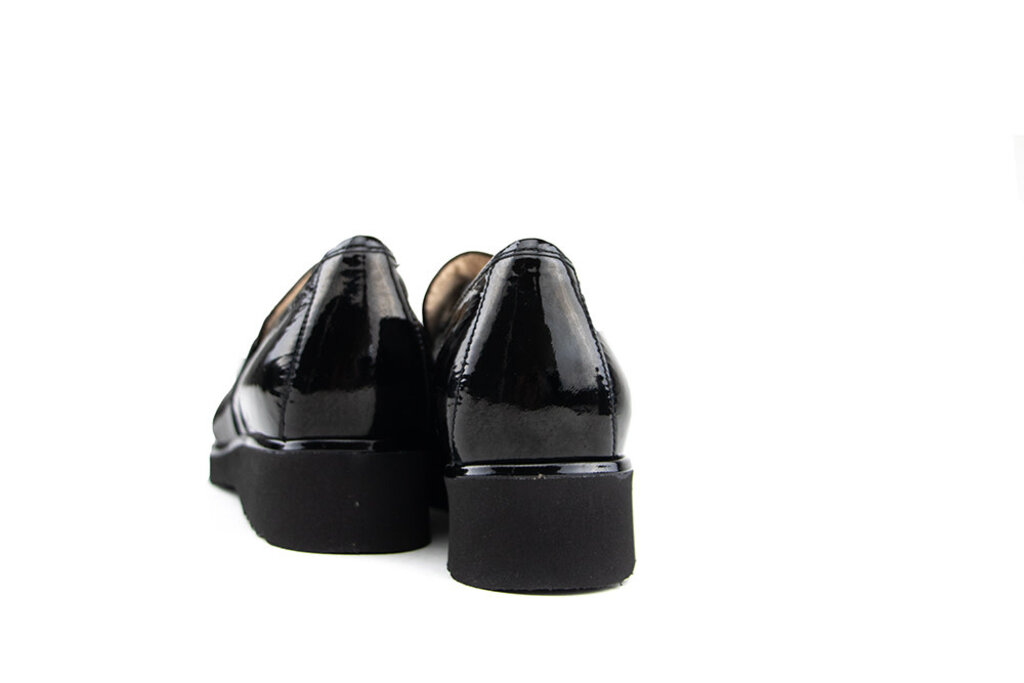 Hassia Hassia Loafer Sevilla Schwarz Wetlack